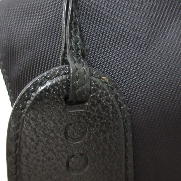 Gucci Nylon Leather Backpack Black main image 10